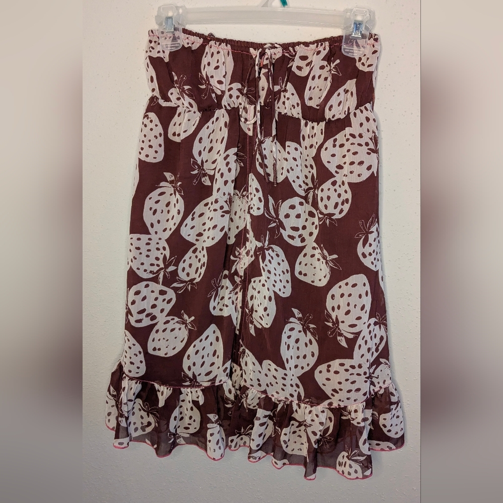Strawberry Babydoll Minidress
